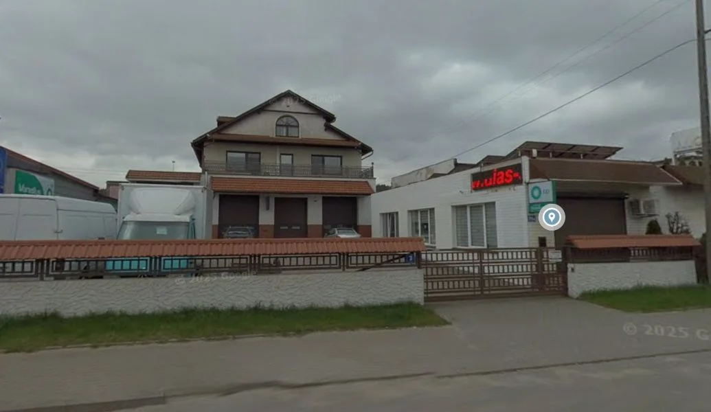 Warsztat Dias-Service z zewnątrz, ul. Grunwaldzka 71, Rumia